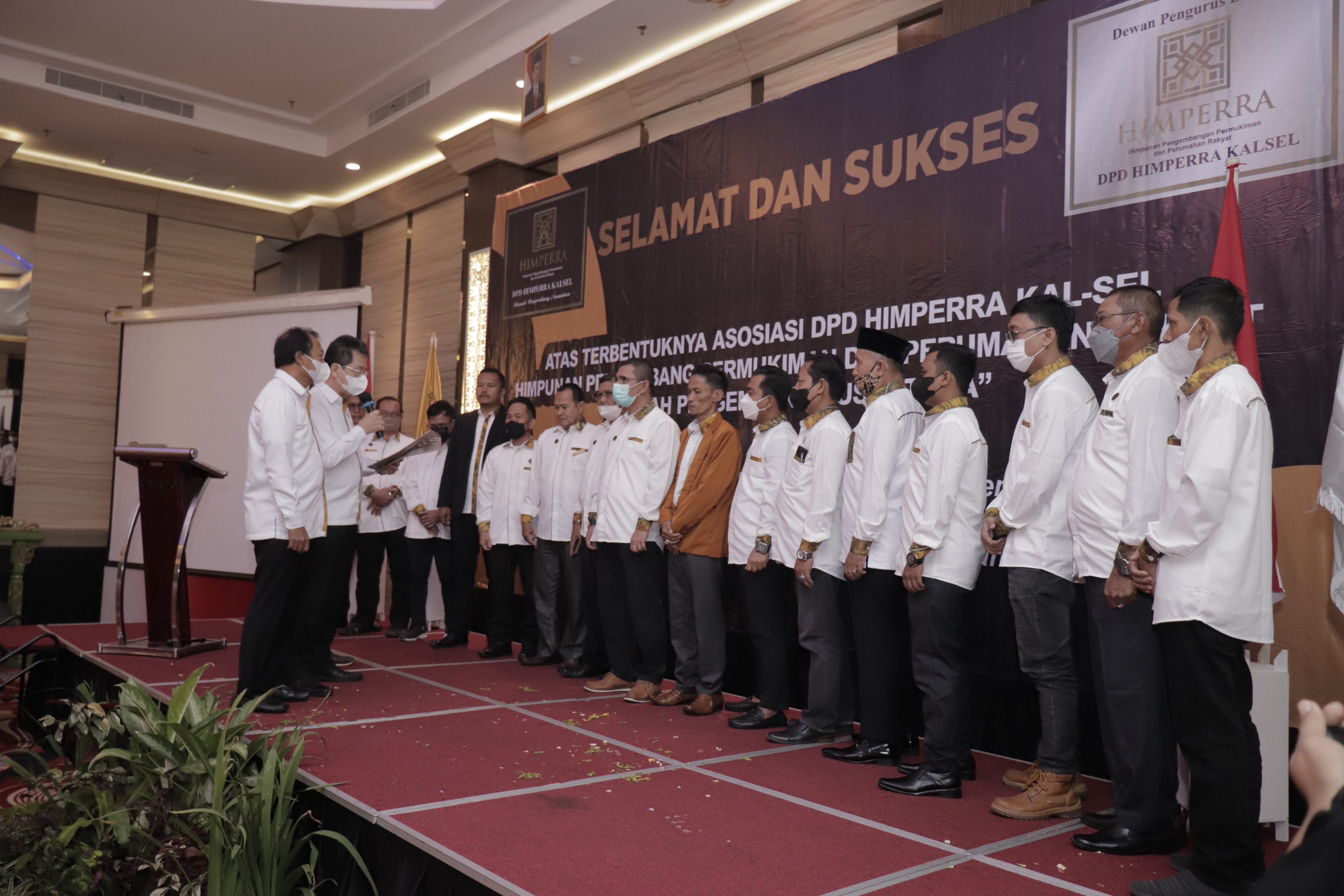 Foto Pelantikan DPD HIMPERRA Kalsel